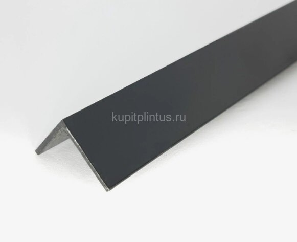 Заказать Алюминиевый уголок 10х10 равнополочный ПБ10х10 черный матовый 3м Заказать Алюминиевый уголок 10х10 равнополочный ПБ10х10 черный матовый 3м