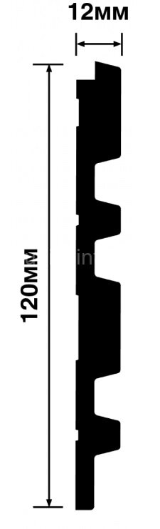 Заказать Стеновая панель 12х120 мм HiWood LV122 S339S серая 2,7 м Заказать Стеновая панель 12х120 мм HiWood LV122 S339S серая 2,7 м