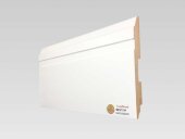 Напольный плинтус МДФ Teckwood Белый Вектор 140х16 мм 2.15 м