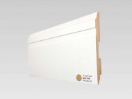Напольный плинтус МДФ Teckwood Белый Вектор 140х16 мм 2.15 м Напольный плинтус МДФ Teckwood Белый Вектор 140х16 мм 2.15 м