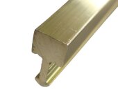 Латунная вставка-разделитель 10х5 мм шлифованная AD10 3м Латунная вставка-разделитель 10х5 мм шлифованная AD10 3м