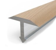 Декорированный Т-профиль из алюминия Т-18 КД Сосна 2,7 м Декорированный Т-профиль из алюминия Т-18 КД Сосна 2,7 м