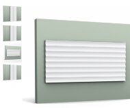 3D декоративная стеновая панель Orac Decor W109-2600 250х2600 мм белая 3D декоративная стеновая панель Orac Decor W109-2600 250х2600 мм белая