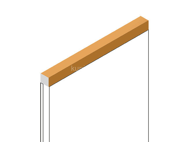 Заказать Молдинг 12х12 мм HiWood D12V1 Y5 цвет под дерево из фитополимера 2.7м 