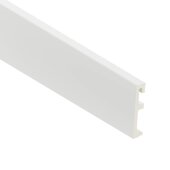 Напольный плинтус 80 мм SALAG ALPHA Bialy AP81U1 гибридный ПВХ белый 2.4 м (80х16х2400 мм) Напольный плинтус 80 мм SALAG ALPHA Bialy AP81U1 гибридный ПВХ белый 2.4 м (80х16х2400 мм)