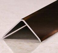 Алюминиевый уголок 15х15 мм PV61-11 коричневый блестящий 2,7 м Алюминиевый уголок 15х15 мм PV61-11 коричневый блестящий 2,7 м