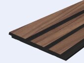 Стеновая панель Hiwood LV124 BR396K под дерево 120х12 мм 2,7 м