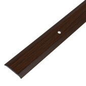 Порог алюминиевый декорированный А1 Орех КД 2,7 м Порог алюминиевый декорированный А1 Орех КД 2,7 м