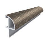 Внутренний угловой профиль алюминиевый 14х14 мм MP 69 20-Дуб мореный 2,7 м