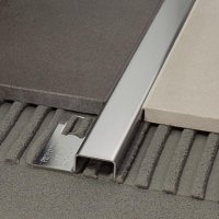 Профиль из нержавеющей стали для плитки