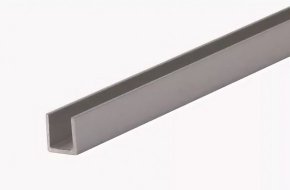 Заказать Алюминиевый П-образный профиль ОП-502 под панель 4 мм (2,7 м) 