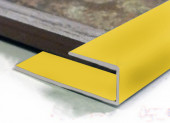 Профиль для ламината оконечный Panel L алюминий 10 мм PV44-04 золото матовое 2,7 м