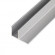 Заказать Алюминиевый F-образный профиль ОП-500 под панель 4 мм (2,7 м) 