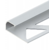 Профиль для плитки С-образный алюминий 12 мм PV15-02 Серебро матовое 2,7 м