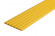 Заказать Тактильная направляющая самоклеющаяся полоса 40 мм Не падай из пластиката Желтая 