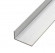 Заказать Алюминиевый уголок анодированный серебро 20х40х0,9 мм 3 м 