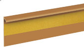 Плинтус ребристый для ковролина Cezar Dwo цвет 107 карамель 2,5 м Плинтус ребристый для ковролина Cezar Dwo цвет 107 карамель 2,5 м