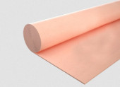 Подложка Cezar Expert Thermo Roll для полов с подогревом розовая 2 мм 16,5 м2