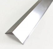 Алюминиевый уголок 10х10 мм ПБ10х10 серебро люкс 3 м