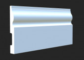 Напольный плинтус 98х13 мм Hiwood B100 из полистирола 2 м