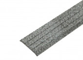 Порог алюминиевый порошковая эмаль А1 Серый мрамор КР 2,7 м