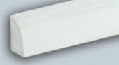 Штапик вспененный ПВХ 10х14 Асви цвет Белый структурный 2,4 м